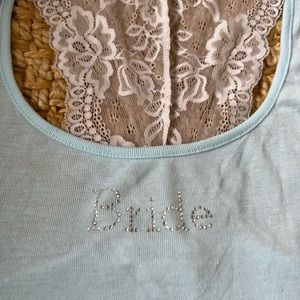 Bride tank top